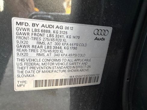 Used 2013 Audi Q7 3.0T S line Prestige image 23