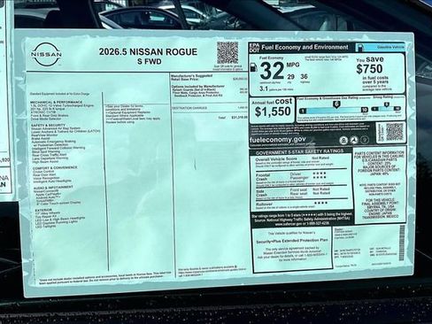 New 2026 Nissan Rogue S image 12