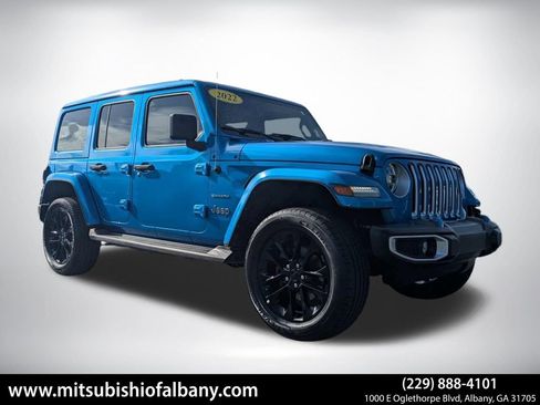 Used 2022 Jeep Wrangler Unlimited Sahara AWD/4WD image 1