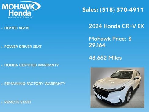 Used 2024 Honda CR-V EX image 16