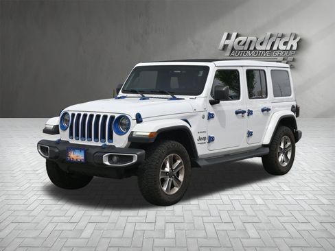Used 2020 Jeep Wrangler Unlimited Sahara image 7