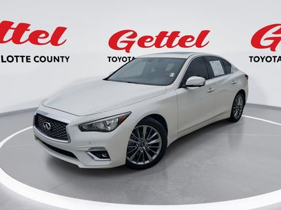 Used 2024 INFINITI Q50 Luxe w/ Cargo Package