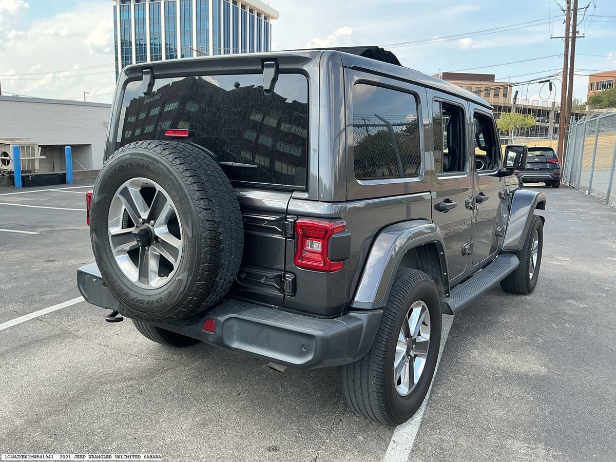 Used 2021 Jeep Wrangler Unlimited Sahara w/ Safety Group AWD/4WD image 5