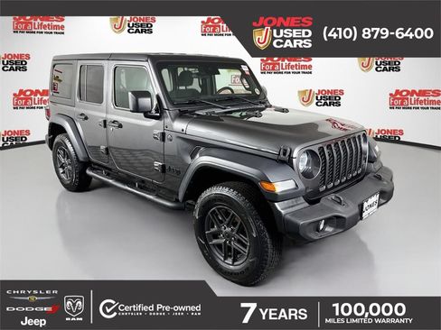 Used 2024 Jeep Wrangler Unlimited Sport AWD/4WD image 1