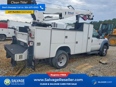Used 2013 Ford F550 4x4 Regular Cab Super Duty w/ Payload Upgrade Pkg image 4