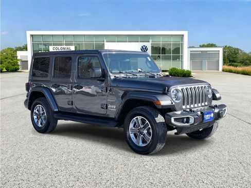 Used 2021 Jeep Wrangler Unlimited Sahara w/ LED Lighting Group image 7