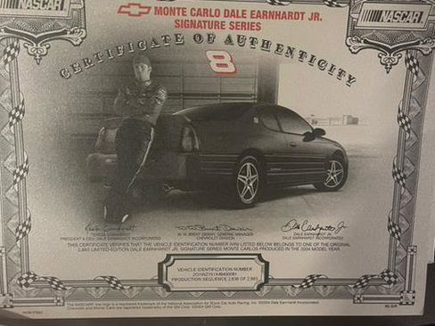 Used 2004 Chevrolet Monte Carlo SS w/ Dale Earnhardt Jr. Package image 28