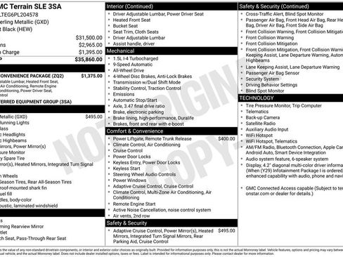 Used 2023 GMC Terrain SLE w/ Driver Convenience Package image 4