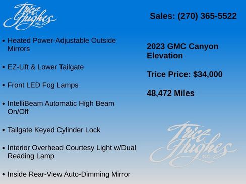 Used 2023 GMC Canyon Elevation w/ Convenience Package AWD/4WD image 31