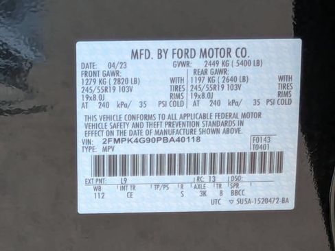 Used 2023 Ford Edge SE w/ Black Appearance Package AWD/4WD image 26