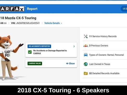 Used 2018 MAZDA CX-5 Touring AWD/4WD image 9