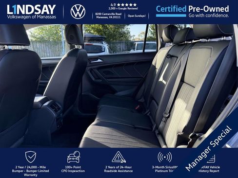 Certified 2022 Volkswagen Tiguan SE w/ Panoramic Sunroof Package image 11