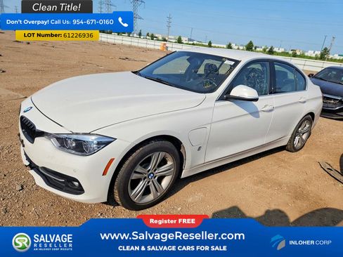 Used 2017 BMW 330e RWD image 1