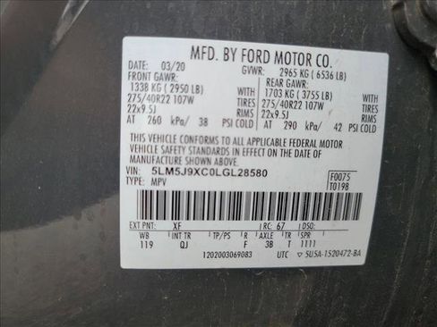 Used 2020 Lincoln Aviator Black Label w/ Dynamic Handling Package image 24