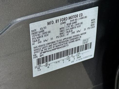 Certified 2023 Ford Edge SEL AWD/4WD image 22