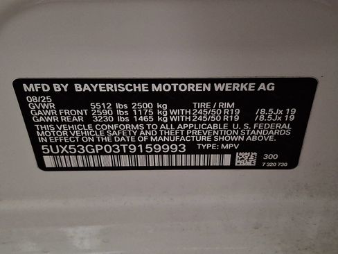 Used 2026 BMW X3 xDrive30i w/ M Sport Package AWD/4WD image 24