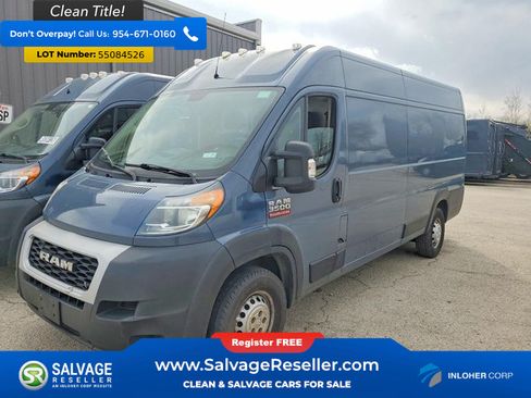 Used 2020 RAM ProMaster 3500 FWD image 1