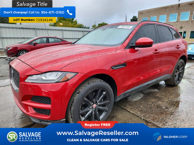 Used 2017 Jaguar F-PACE Prestige AWD/4WD image 1