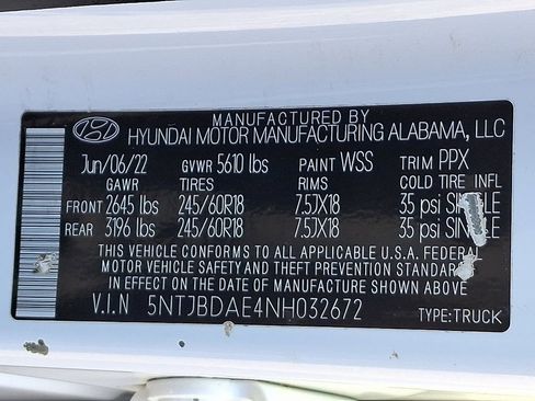 Used 2022 Hyundai Santa Cruz SEL image 27