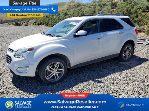Used 2016 Chevrolet Equinox LTZ w/ Enhanced Convenience Package FWD image 1