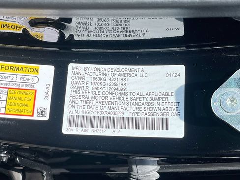 Used 2024 Honda Accord EX image 31