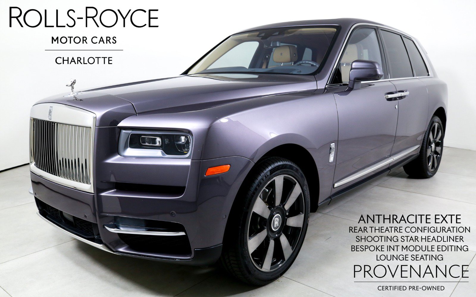 Certified 2020 Rolls-Royce Cullinan AWD/4WD image 1