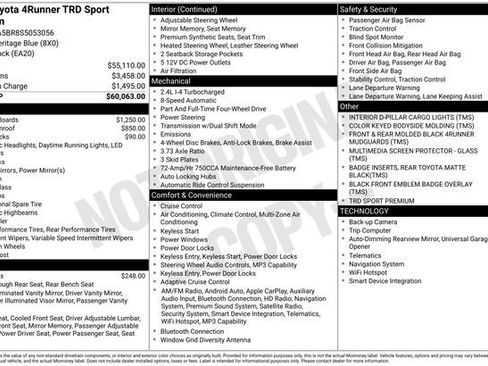 Used 2025 Toyota 4Runner TRD Sport Premium image 11