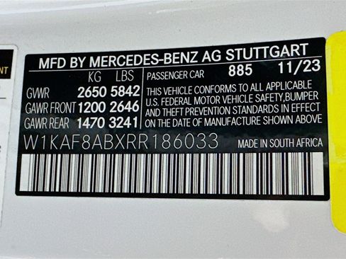 Used 2024 Mercedes-Benz C 36 AMG S image 36