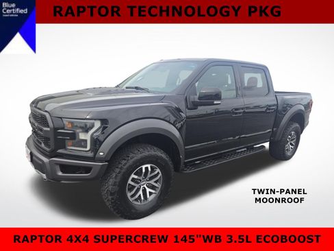 Certified 2017 Ford F150 Raptor w/ Equipment Group 802A Luxury AWD/4WD image 1