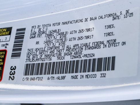 Used 2026 Toyota Tacoma TRD Off-Road AWD/4WD image 39