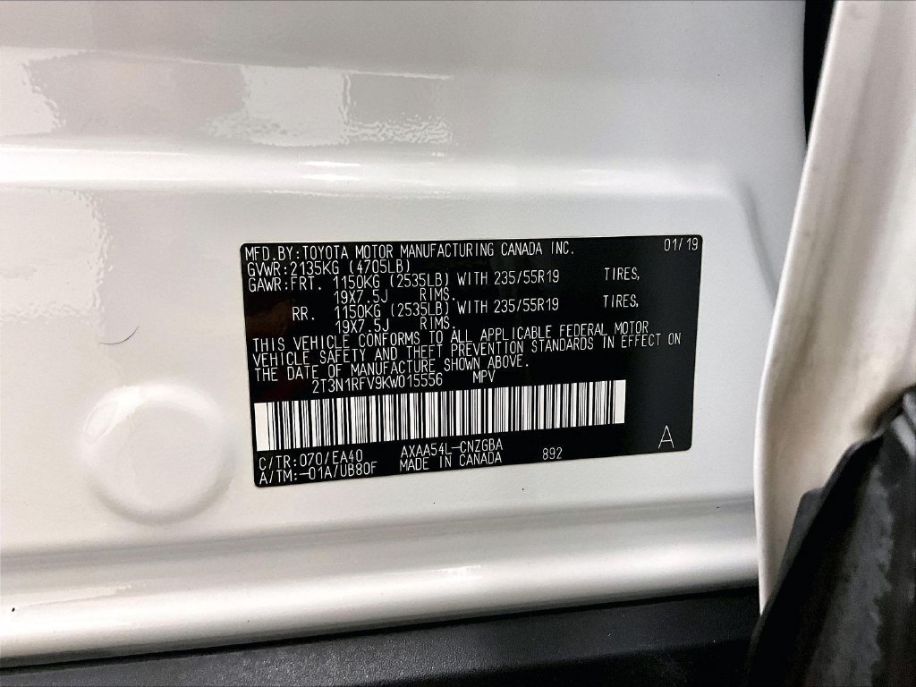 Used 2019 Toyota RAV4 Limited w/ All Weather Liner Package AWD/4WD image 18