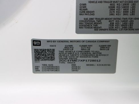 Used 2023 Chevrolet Silverado 2500 Custom w/ Custom Convenience Package image 34