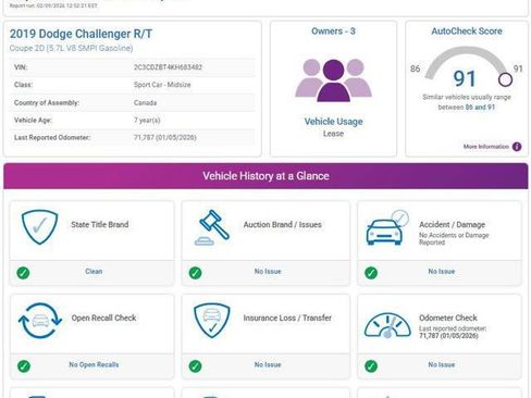 Used 2019 Dodge Challenger R/T w/ Driver Convenience Group image 17