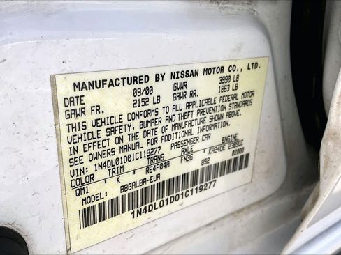 Used 2001 Nissan Altima GXE image 33