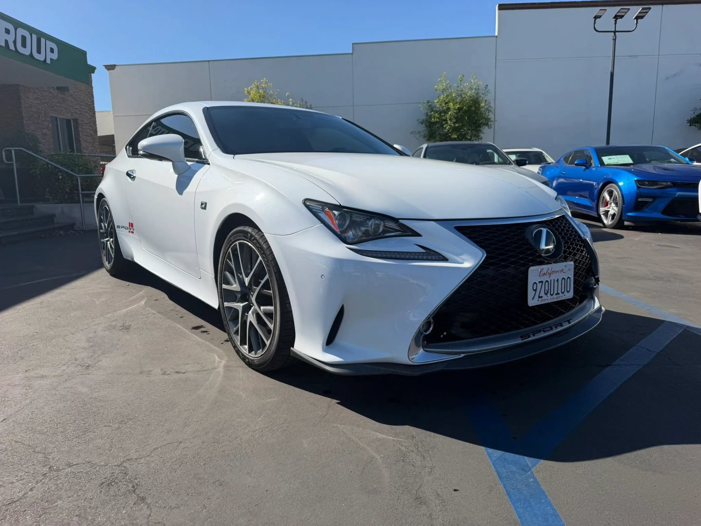 Used 2015 Lexus RC 350 w/ F Sport w/Summer Tires RWD image 4