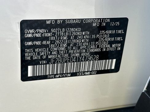 New 2026 Subaru Outback Touring AWD/4WD image 28