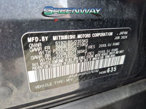 Used 2024 Mitsubishi Outlander SE AWD/4WD image 28