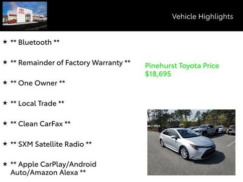 Used 2025 Toyota Corolla LE image 7