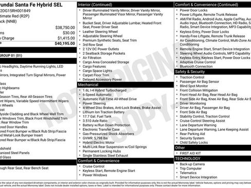 Used 2024 Hyundai Santa Fe SEL image 34