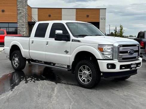 Used 2015 Ford F350 Platinum w/ Platinum Package AWD/4WD image 1