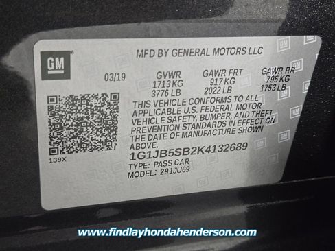 Used 2019 Chevrolet Sonic LS FWD image 13
