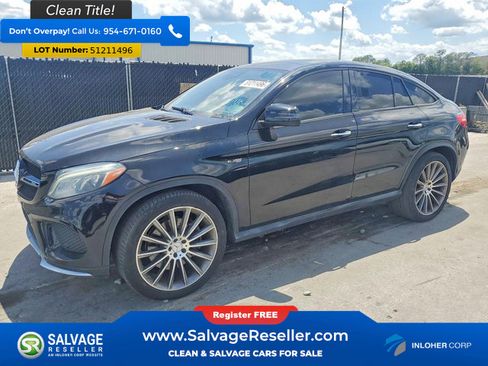 Used 2017 Mercedes-Benz GLE 43 AMG 4MATIC Coupe image 1