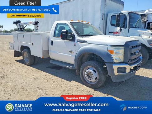 Used 2016 Ford F550 4x4 Regular Cab Super Duty image 5
