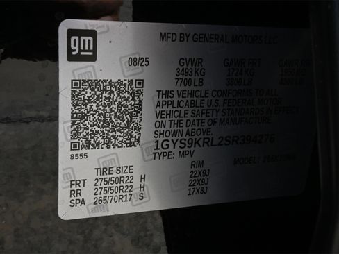 New 2025 Cadillac Escalade ESV Premium Luxury w/ LPO, Radiant Package image 32