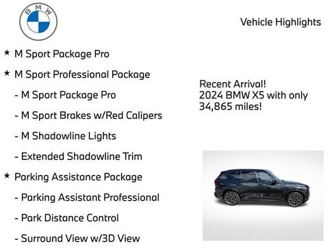 Certified 2024 BMW X5 M60i w/ Executive Package AWD/4WD image 4