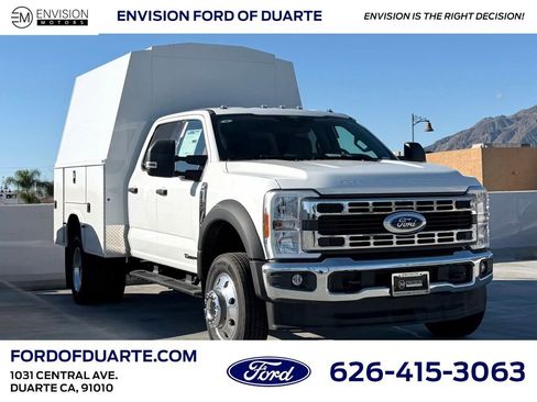 New 2025 Ford F550 4x4 Crew Cab Super Duty w/ Ambulance Prep Package image 2