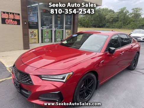 Used 2021 Acura TLX w/ A-SPEC Package AWD/4WD image 1