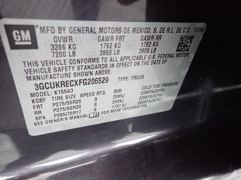Used 2015 Chevrolet Silverado 1500 LT w/ LT Convenience Package AWD/4WD image 43