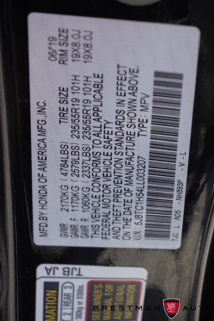 Used 2020 Acura RDX w/ Technology Package FWD image 17
