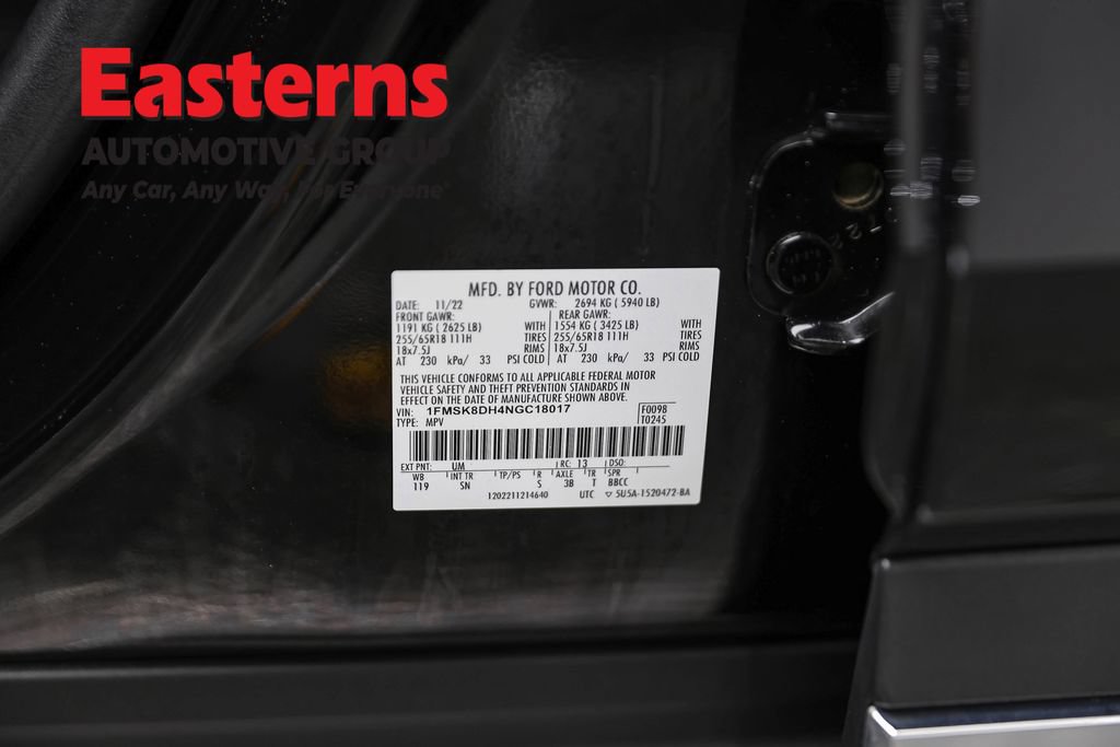 Used 2022 Ford Explorer XLT w/ Equipment Group 202A AWD/4WD image 37